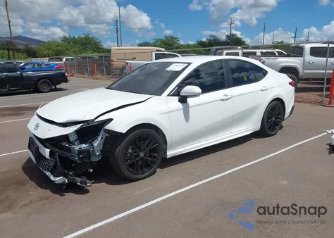 2025 Toyota Camry Se from USA, damaged, VIN 4T1DAACK3SU119122